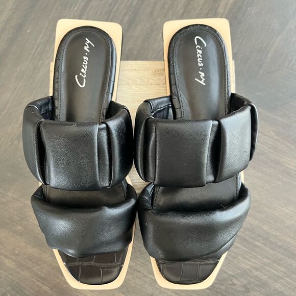 CIRCUS NY by Sam Edelman Inara Sandal in Black Size 5.5 NWOT - Picture 6 of 16